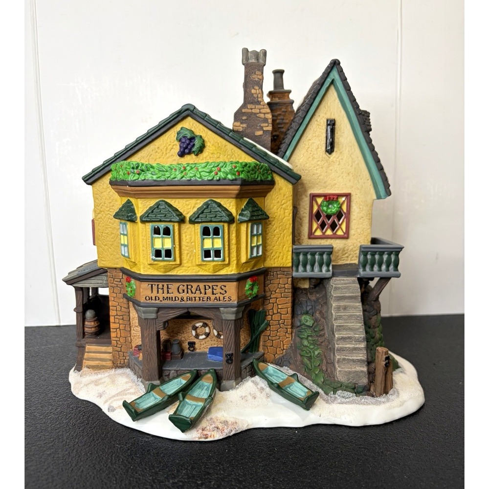 Dept 56 The Grapes Inn #57534 Dickens Village Heritage Collection 1996 - UNUSED